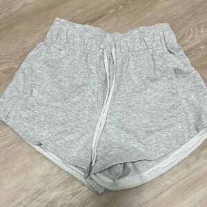 Lululemon Athletica Gray Inner Glow Shorts